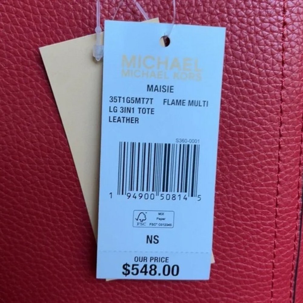 Michael Kors Maisie Large 3in1 Tote Bag Leather - Picture 16 of 16